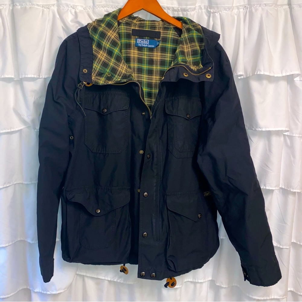 Polo by Ralph Lauren | Coat | Black & Plaid | Men’s Large